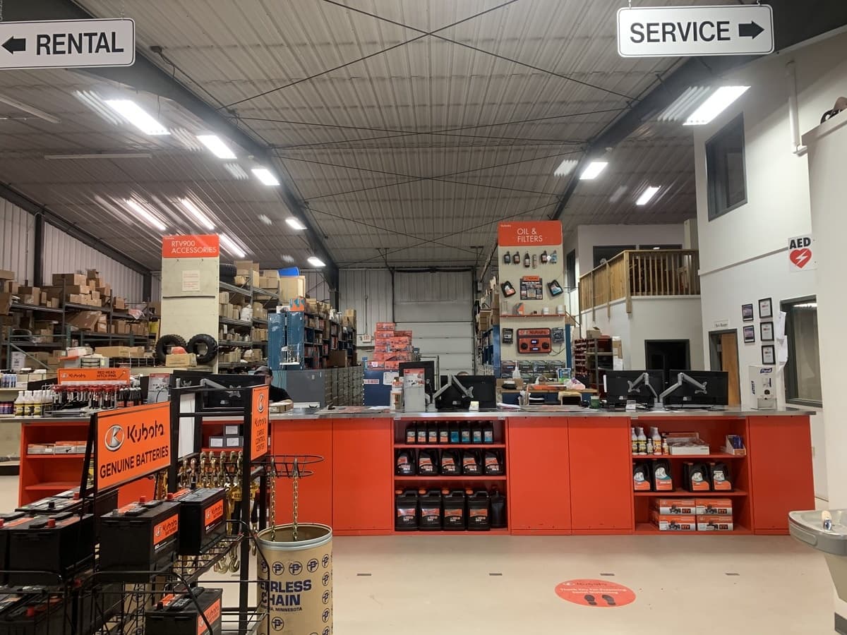Marshall Machinery Parts Department